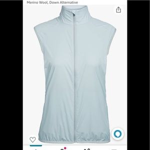 Icebreaker Rush vest size XL light aqua